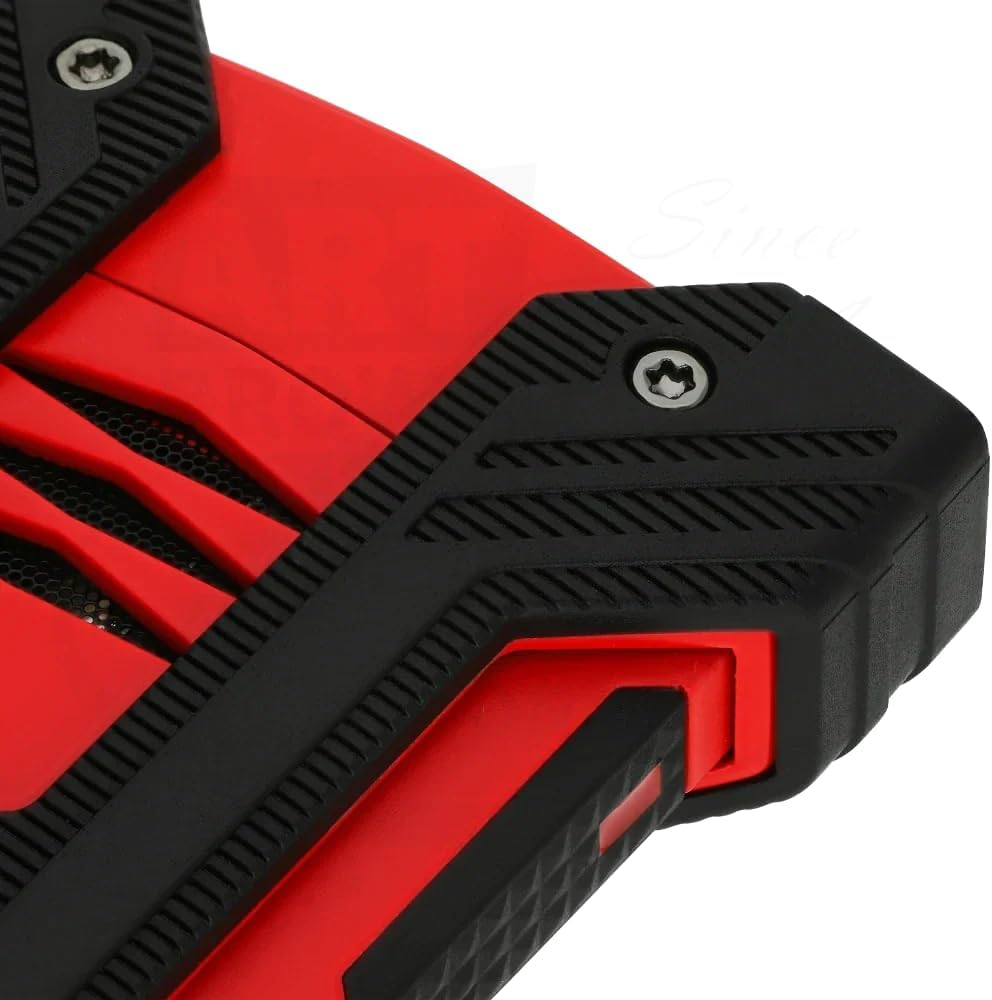 S.T. Dupont Defi XXtreme Feuerzeug schwarz/matt rot