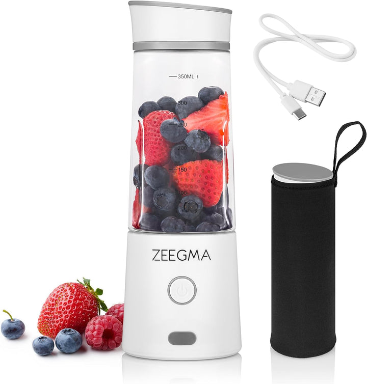 ZEEGMA Vitamine GO Tragbarer Mixer für Cocktails und Smoothies 300W, Personal Blender, Mini-Mixer 45
