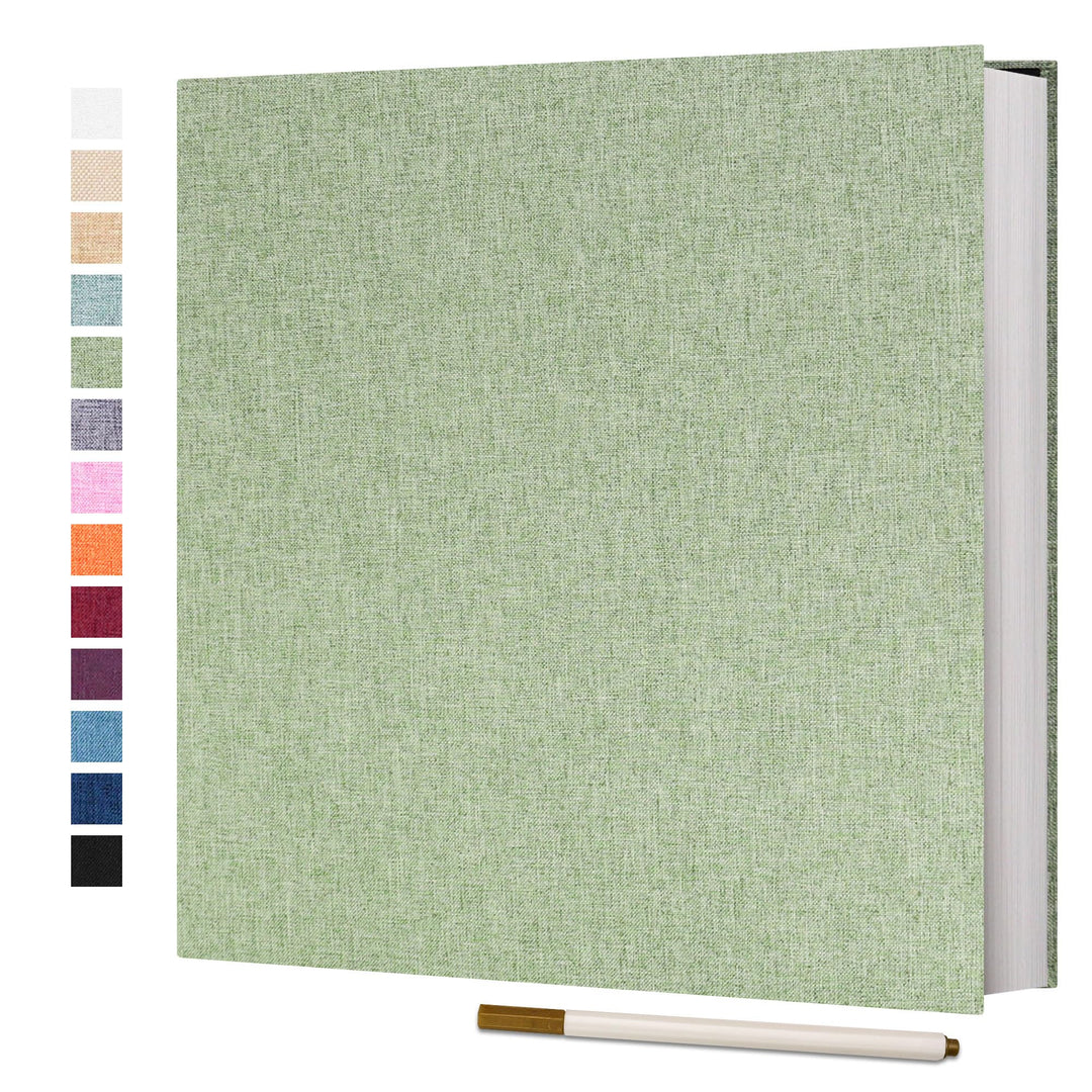 Vienrose Fotoalbum, selbstklebend, 10,2 x 15,2 cm, 7,6 x 12,7 cm, 21,6 x 27,9 cm mit Metallic-Stift