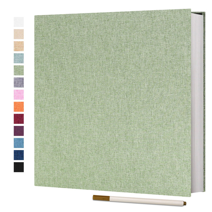 Vienrose Fotoalbum, selbstklebend, 10,2 x 15,2 cm, 7,6 x 12,7 cm, 21,6 x 27,9 cm mit Metallic-Stift