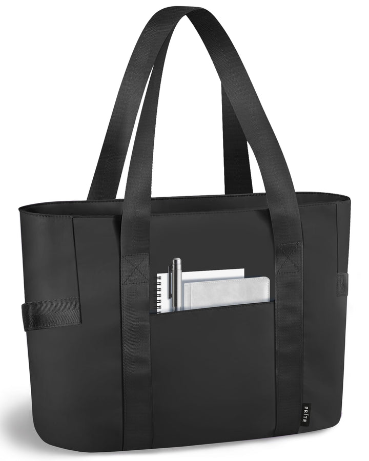 Prite Laptop-Tragetasche für Damen, wasserdichte Schultertasche mit 40,6 cm Computerfach für Arbeit,