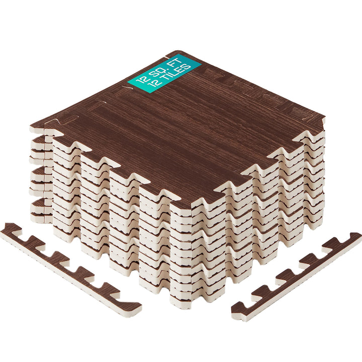Yes4All 30x30 cm bis zu 3.3 m² Set 12/16/36 Eva Matten Schutzmatten Bodenschutz Bodenfliesen Sportma