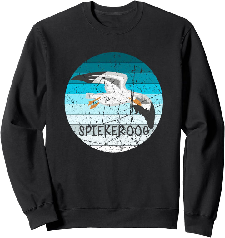Spiekeroog Insel Nordsee Retro Sweatshirt
