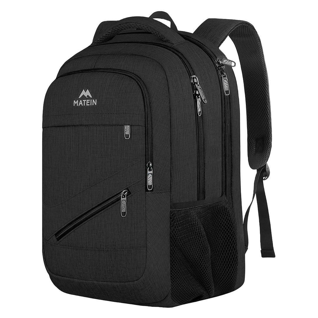 MATEIN Rucksack Herren, Laptop Rucksack 17 Zoll mit USB Ladeanschluss und TSA-Zertifizierung,Gross W