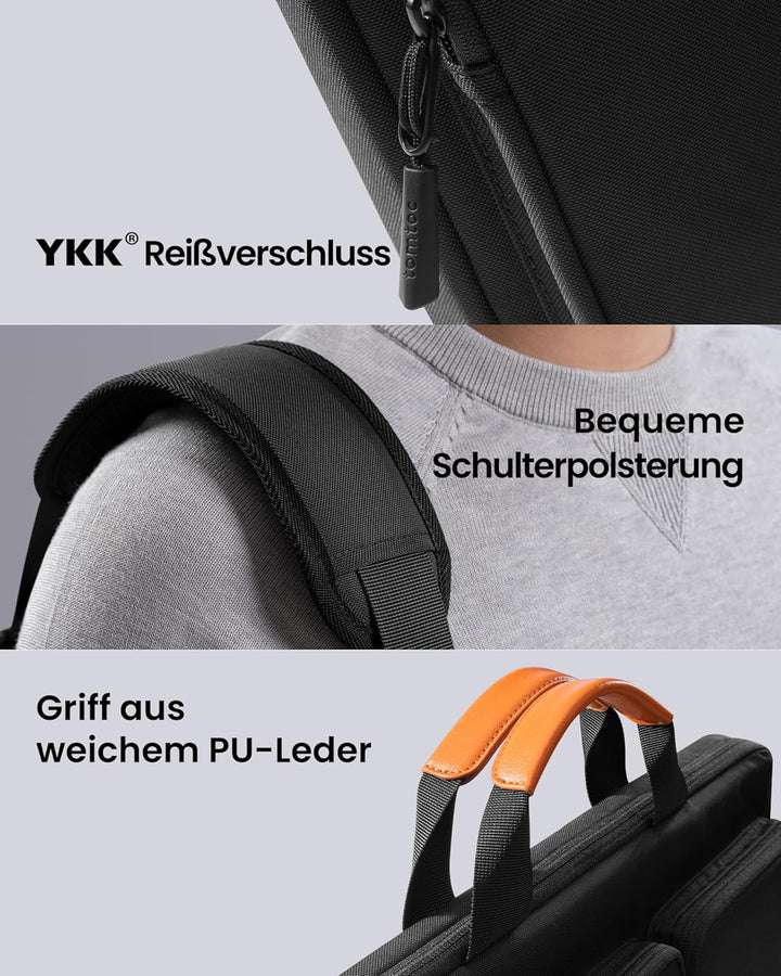 tomtoc 17,3 Zoll Laptop Tasche Schultertasche Umhängetasche für 2023 ASUS ROG Strix Scar 18 G834JY-X