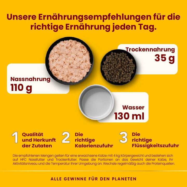 Almo Nature HFC Natural Nassfutter für ausgewachsene Katzen, Huhn und Leber, 24 Packungen à 70 g