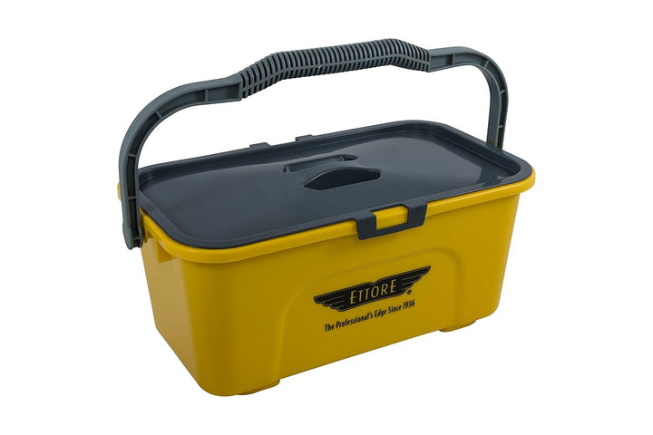 Ettore 86000 3-Gallonen-Supereimer mit Griff, Plastik, gelb, 26.035 x 44.45 x 18.4 cm, Gelb