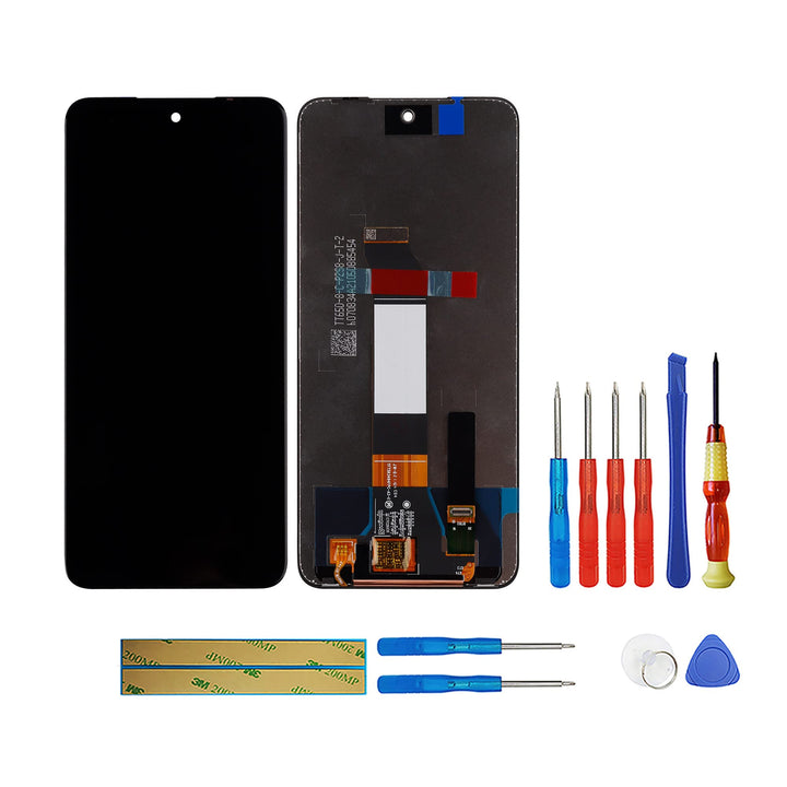 swark LCD Display Kompatibel mit Poco M3 Pro (Schwarz ohne Rahmen) Touch Screen Replacement + Tools