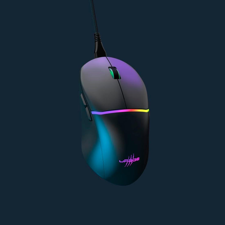 Hama uRage Gaming-Maus Reaper 330" (USB Wired, 9 programmierbare Tasten, Pixart PMW3333 Sensor bis 8