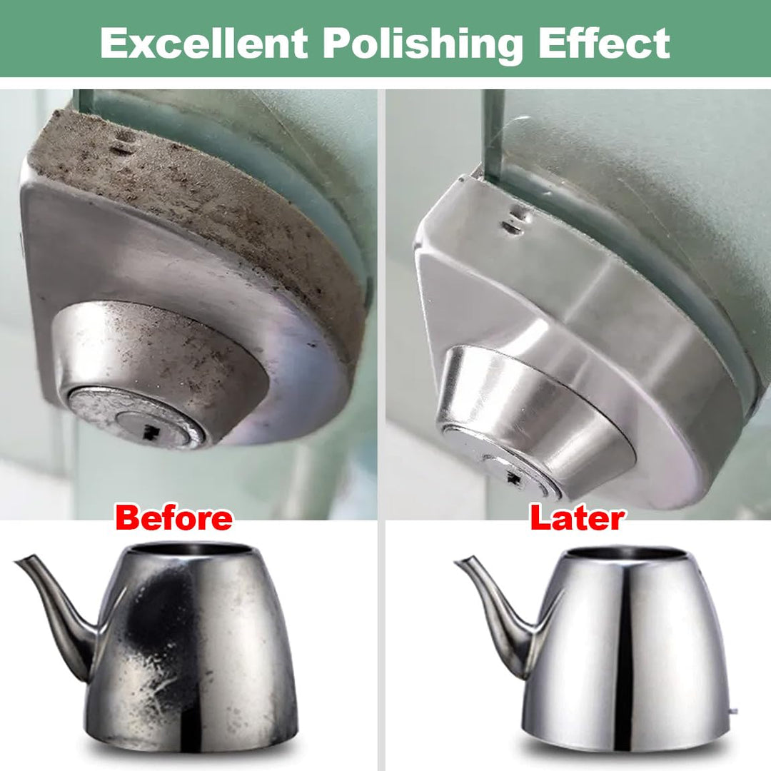 ATOPLEE Wolle Polierscheibe, 10 Stück 98mm Durchmesser Polierscheibe für 100mm Winkelschleifer, Woll