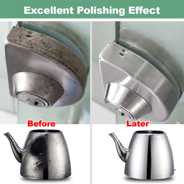 ATOPLEE Wolle Polierscheibe, 10 Stück 98mm Durchmesser Polierscheibe für 100mm Winkelschleifer, Woll