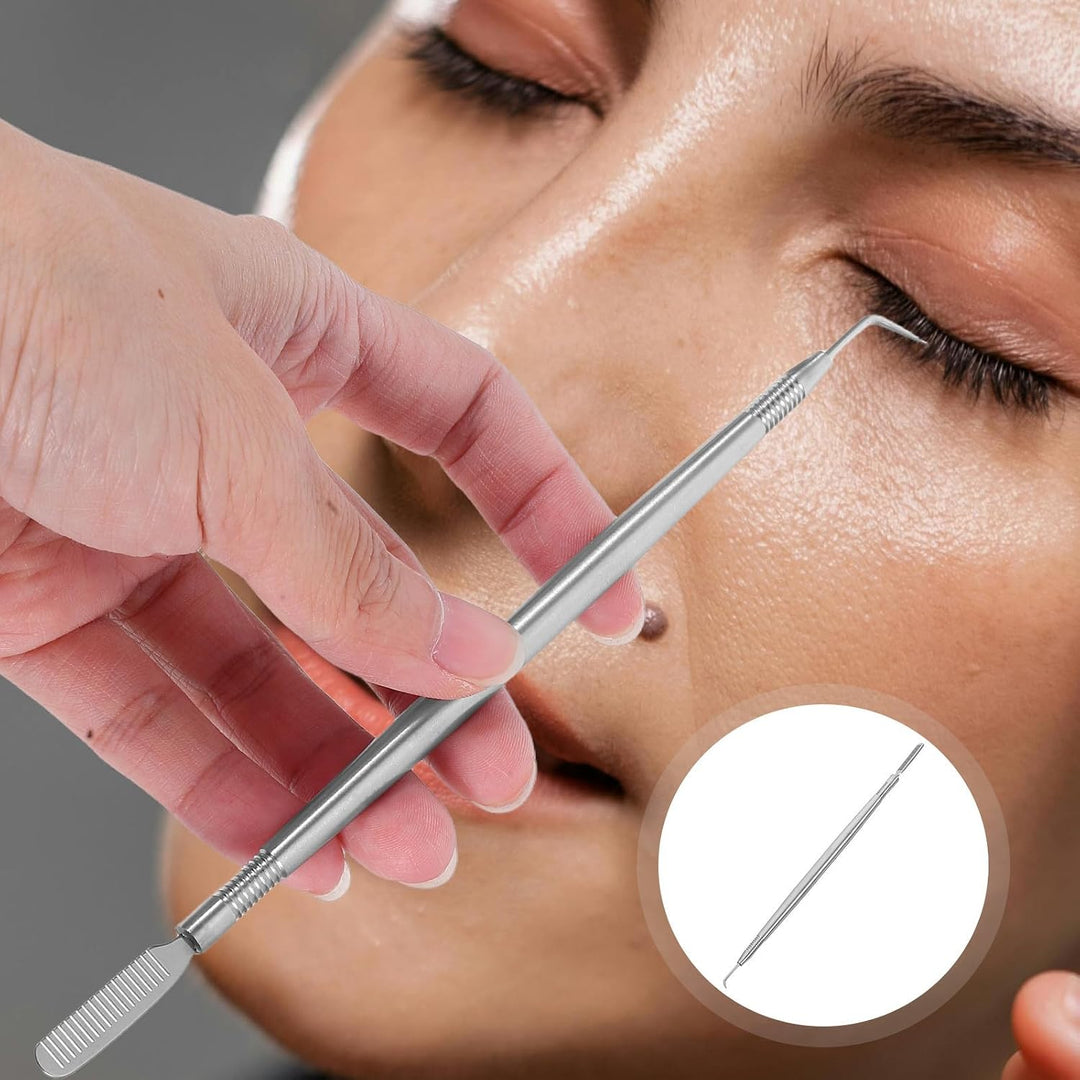 Zerodeko Lift Dauerwelle Werkzeug Wimperntrenner Wimpernverlängerungsseparator 3 Stück Edelstahl Set