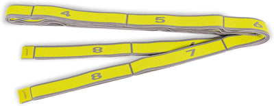 PINOFIT Stretch Band XL - Extralanges Gymnastikband mit Schlaufen - Widerstandsband - Fitnessband -