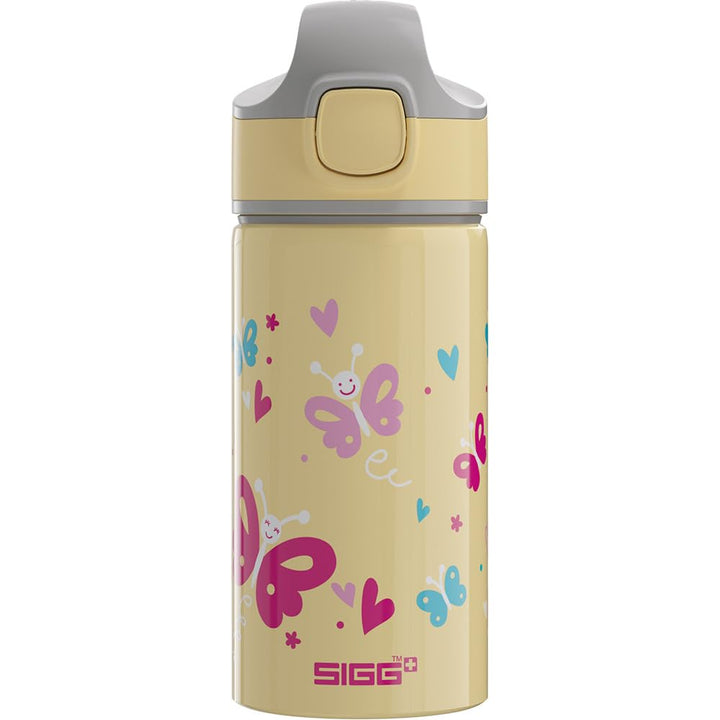 SIGG - Alu Trinkflasche Kinder - Miracle - Mit Trinkhalm - Auslaufsicher - Federleicht - BPA-frei -