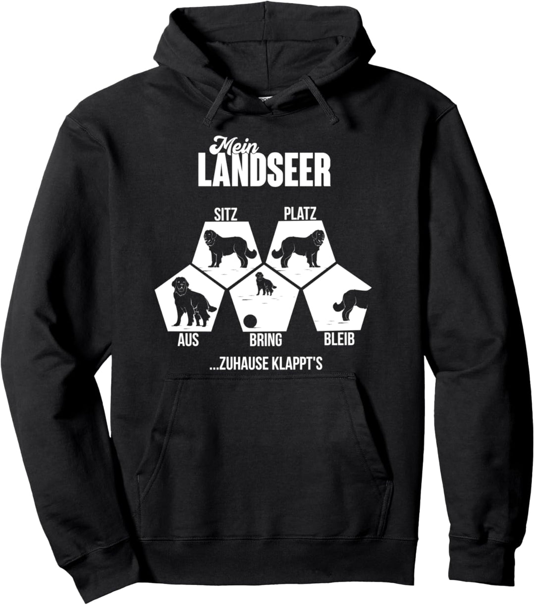 Schönes Hundebesitzer Geschenk für Landseer Pullover Hoodie
