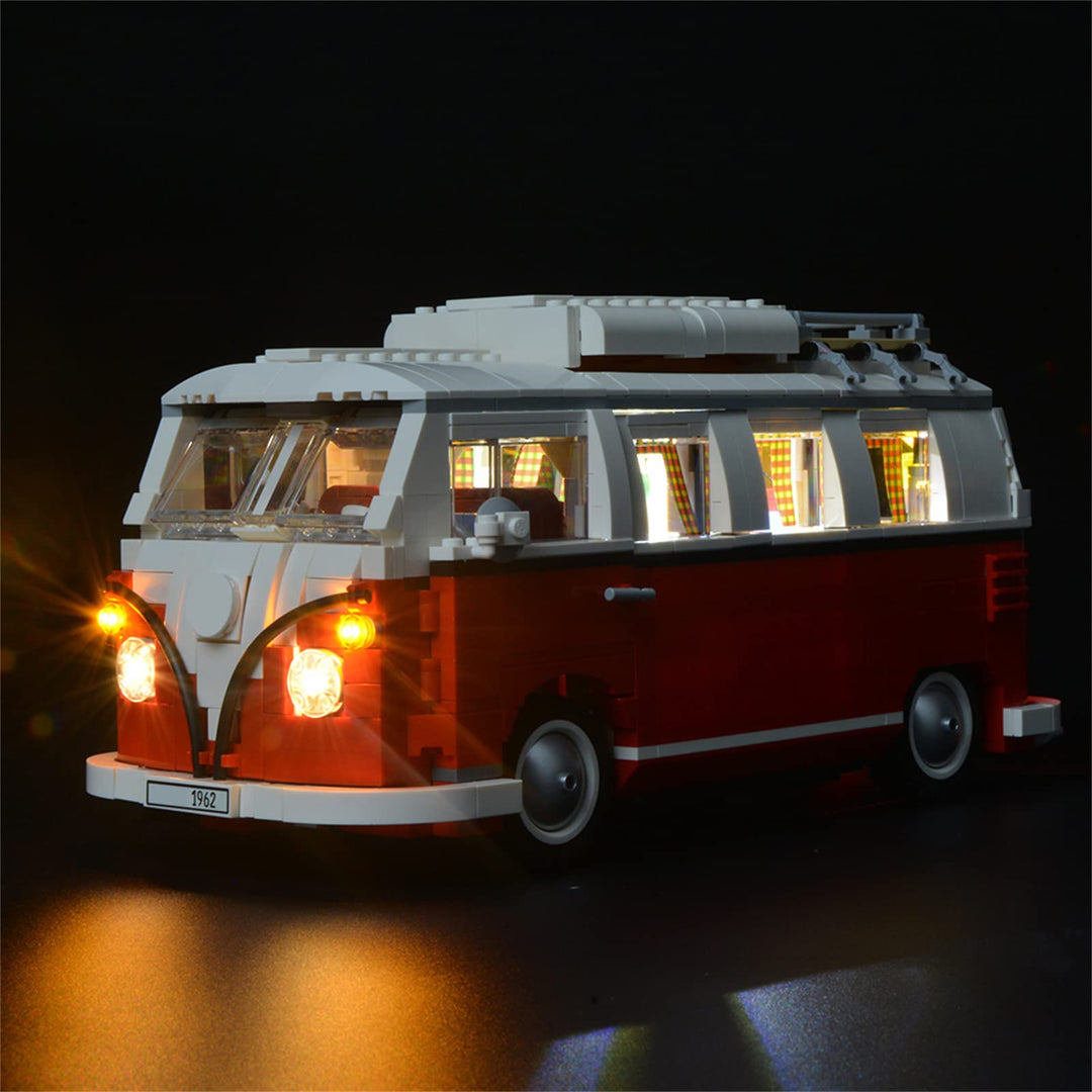 BRIKSMAX Led Licht für Lego T1 Campingbus 10220 - Compatible with Lego Creator Bausteinen Modell - O
