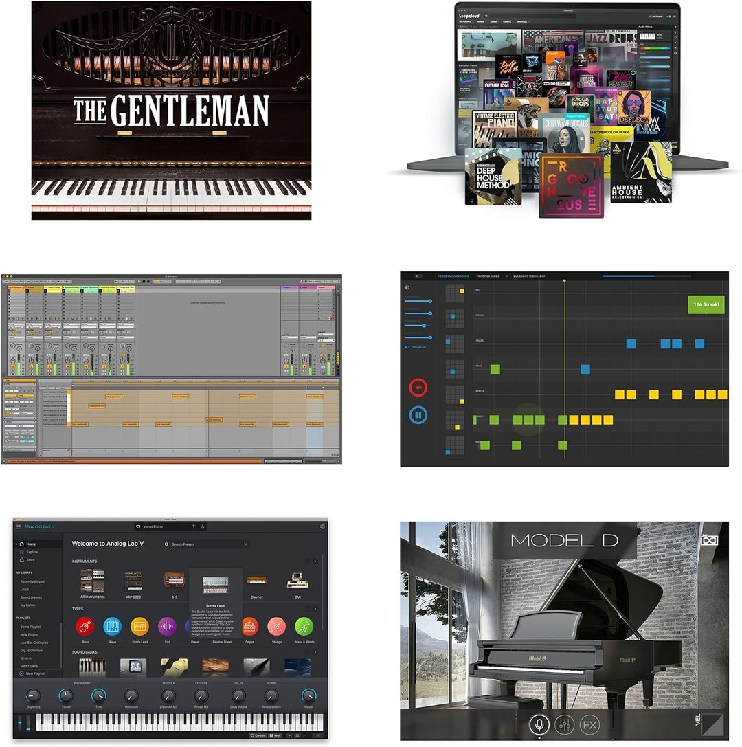 Arturia - KeyLab Essential 49 mk3 - MIDI Controller-Keyboard für die Musikproduktion - 49 Tasten, 9