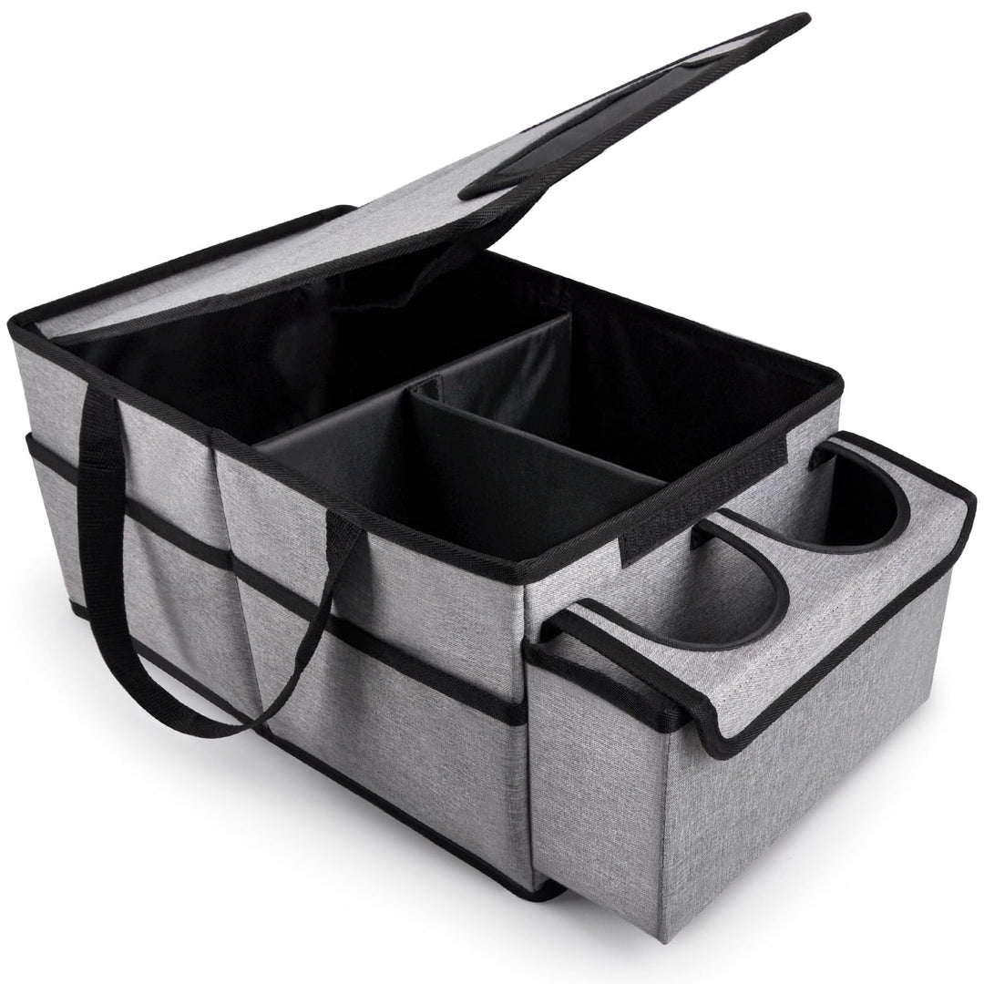 GUWINA Auto Organizer Rücksitz, Auto Organizer Kinder für Vorne und Rücksitz Klappbarer, Auto Organi