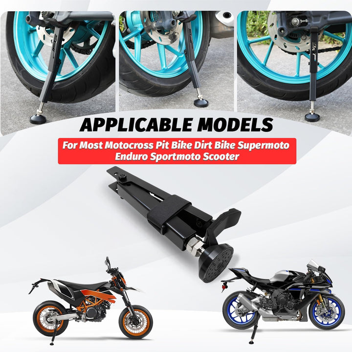JFG RACING Universal-Motorrad-Hinterrad-Hebeständer Radständer vorne und hinten für Most Motorcycle