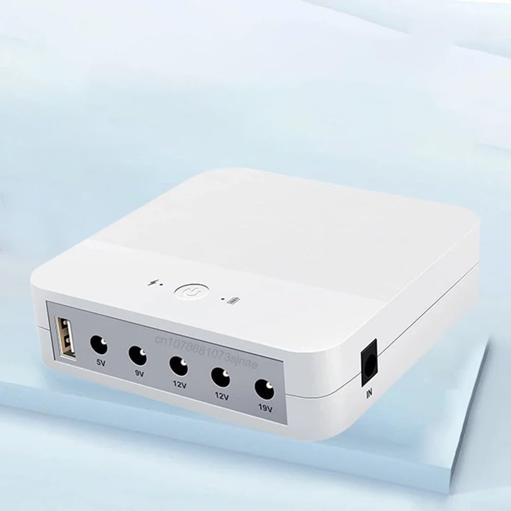 Mini-USV unterbrechungsfreie Stromversorgung, 13200 mAh Mini-USV, unterbrechungsfreie Powerbank, Rou