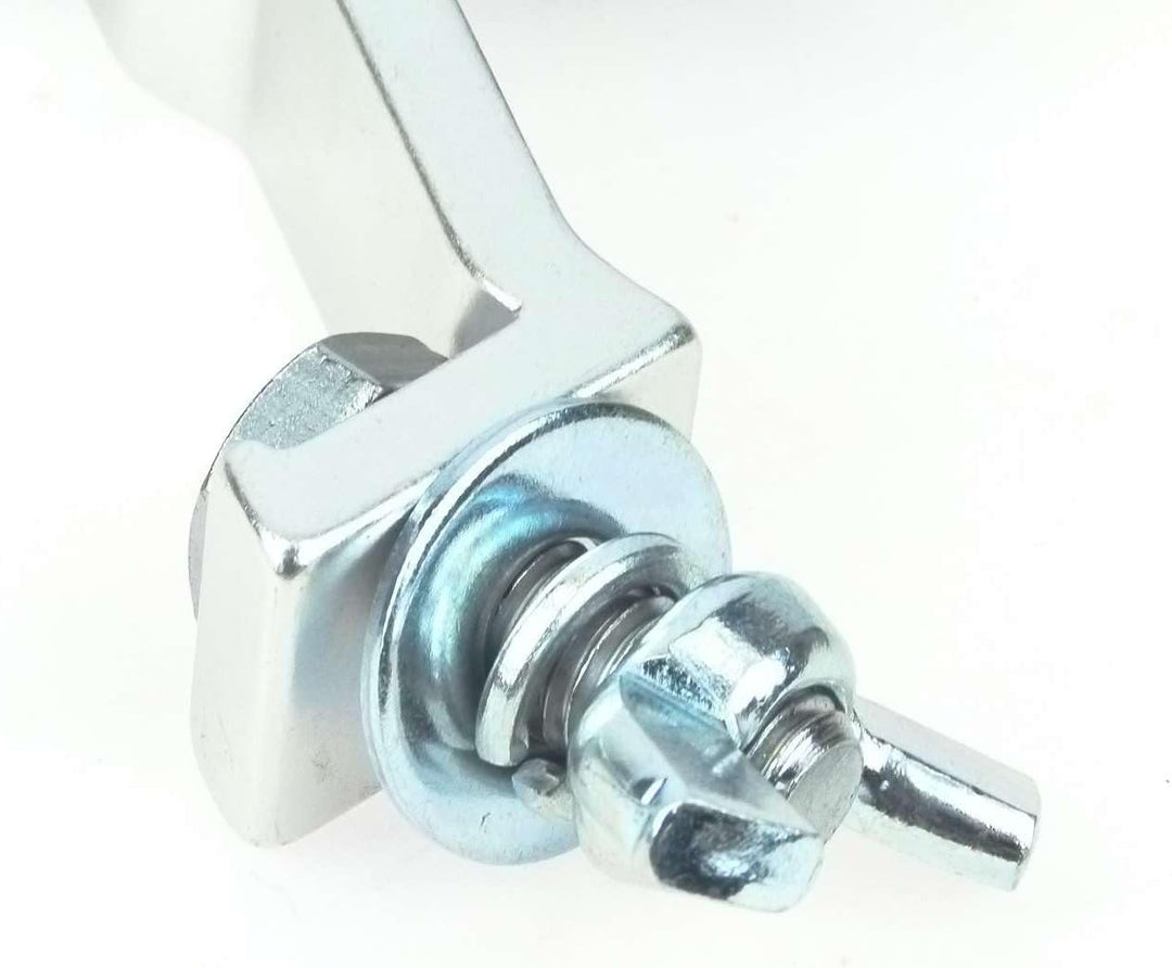 2 x Eurolite TH-22 SLIM silber Theaterhaken Scheinwerferhaken Montagehaken für 50 mm Rohr I Maximall