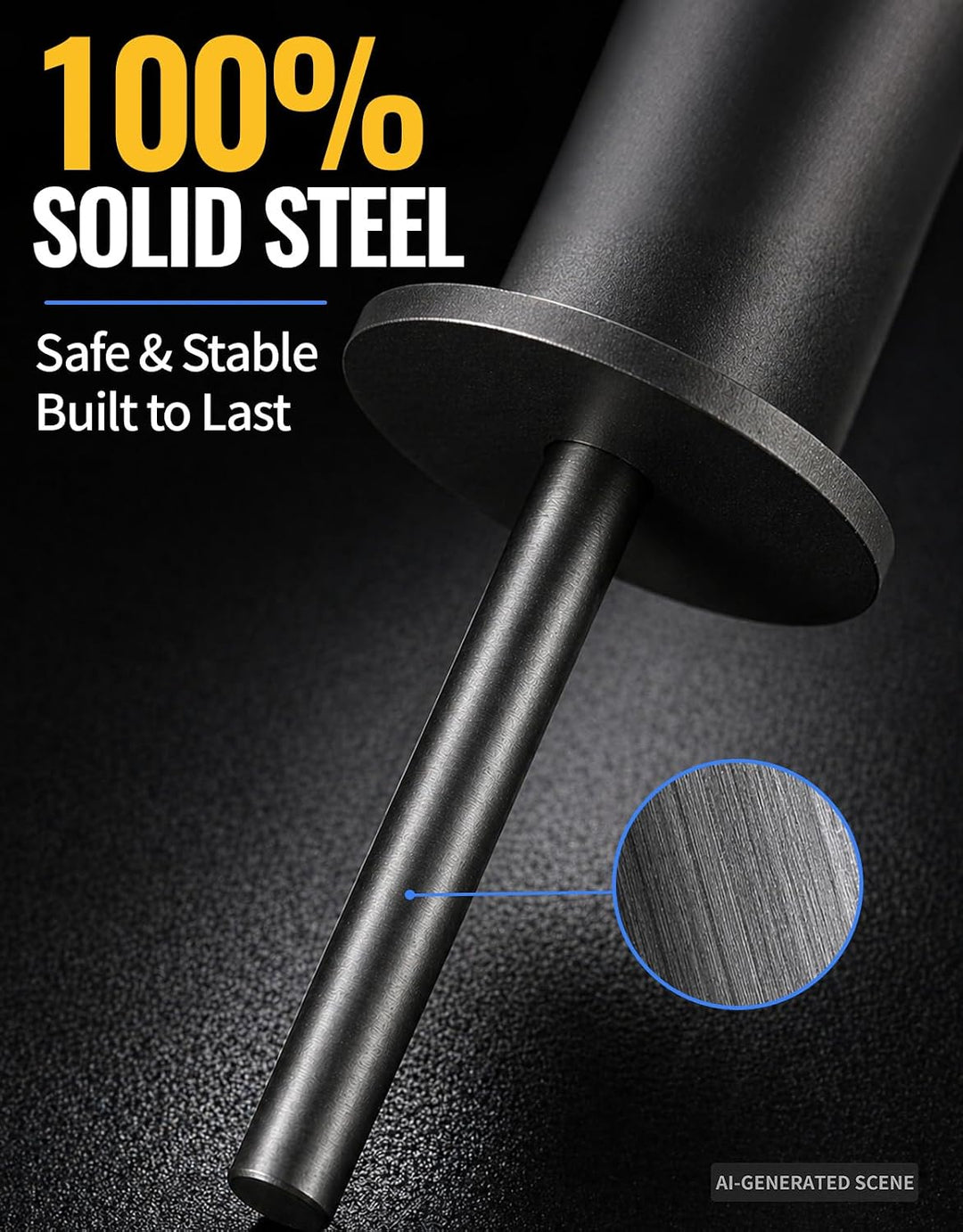 8/10 mm Gewichtsstapel Pin, Gym Pin mit Federclip Klemme, Gewichtsstapel Extender Pin für Kraftstati