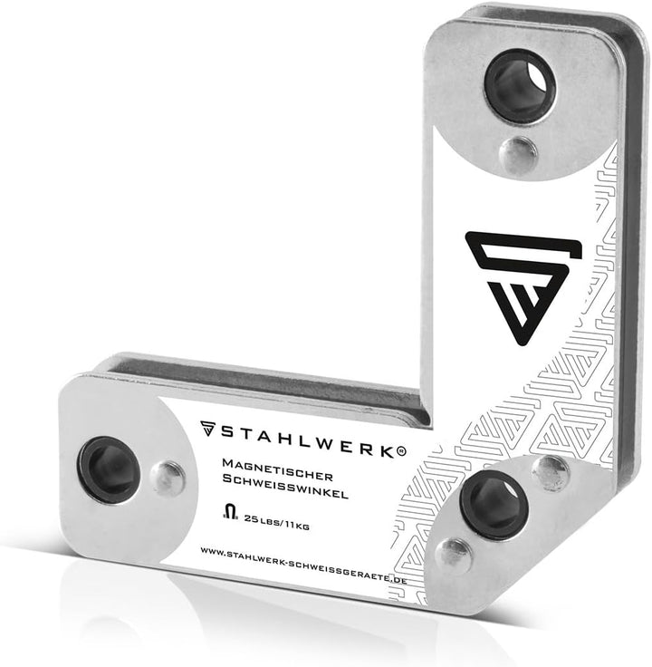 STAHLWERK 4er Set Schweissmagnete für 45°/90°/135°
