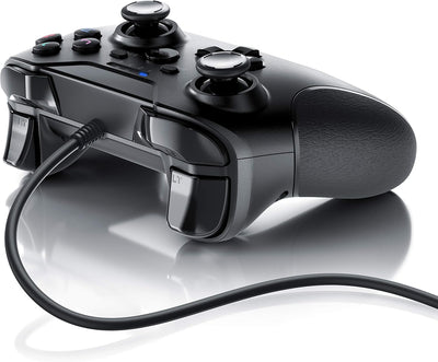 CSL - Gamepad für PC im Xbox Design - Controller kabelgebunden - hochwertige Analogsticks - geringe