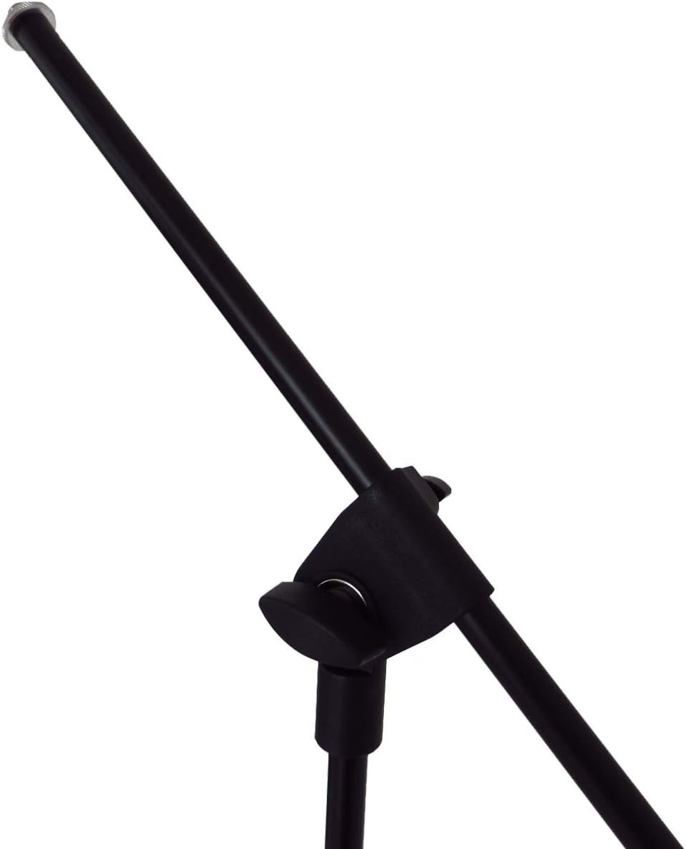 K&amp;M Mikrofonstativ 27700 - Schwarz, Metall, Basic, 3/8" Gewinde, 845-1475 mm, 0.6 kg Belastbarkeit