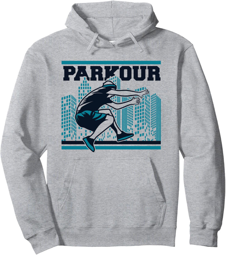 Training Parkoursport Traceur Profi Parkour Pullover Hoodie