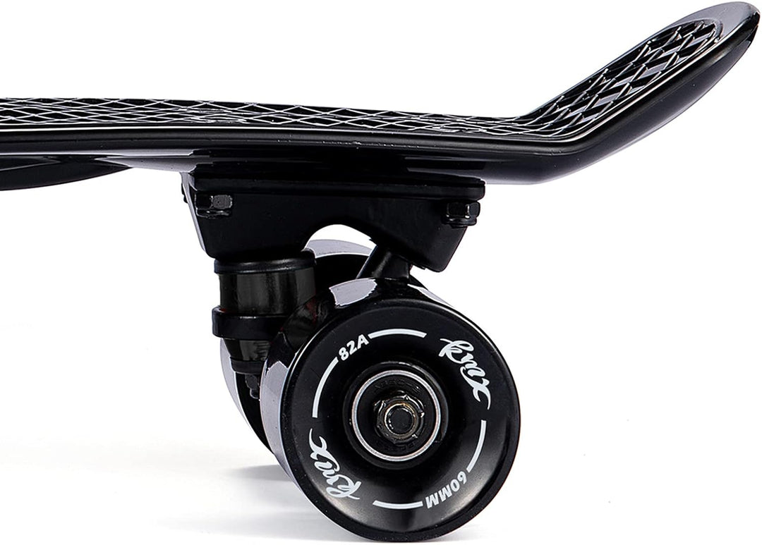KMX 55,9 cm Mini Cruiser Skateboard für Jungen Mädchen und Jugendliche, komplettes Anfänger-Skateboa