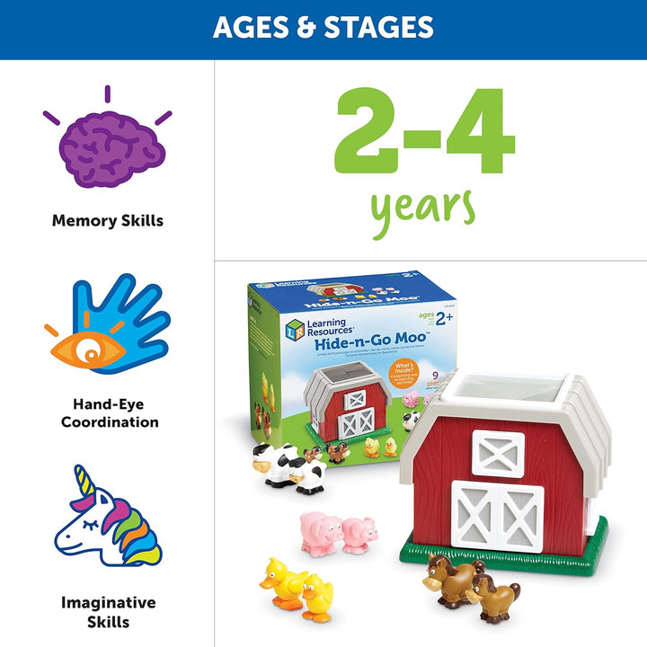 Learning Resources Hide-n-Go Moo™ – Wo steckt die Kuh?
