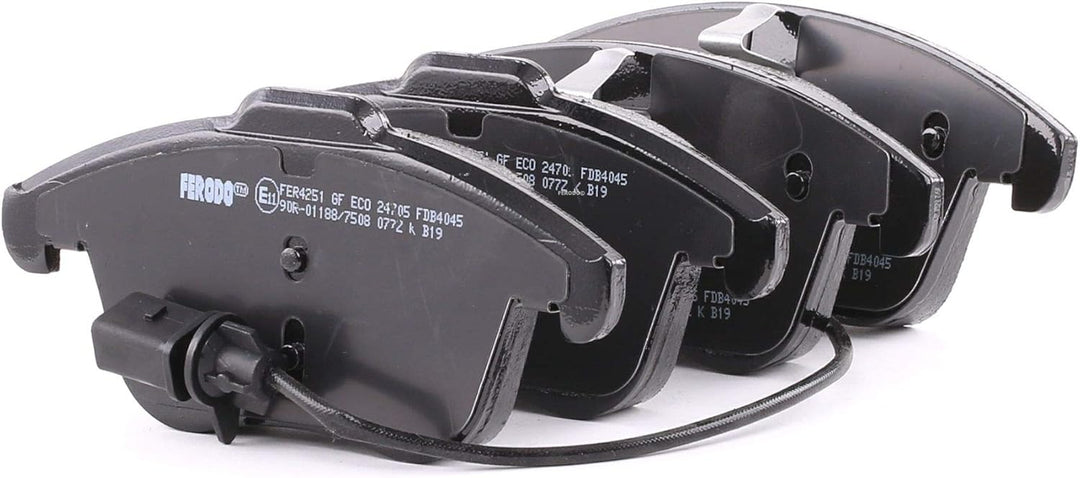 Ferodo FDB4045 Bremsbelagsatz, Scheibenbremse - (4-teilig) - (4 Stück)