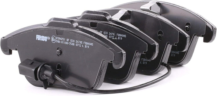 Ferodo FDB4045 Bremsbelagsatz, Scheibenbremse - (4-teilig) - (4 Stück)