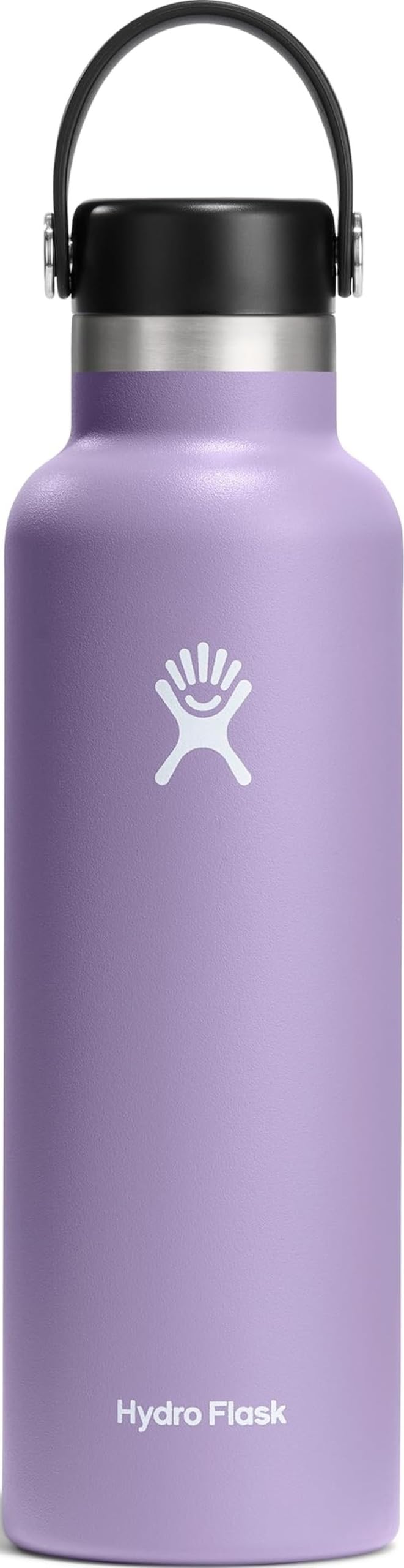 Hydro Flask - Water Bottle 621 ml (21 oz) - Vacuum Insulated Stainless Steel Water Bottle with Leak