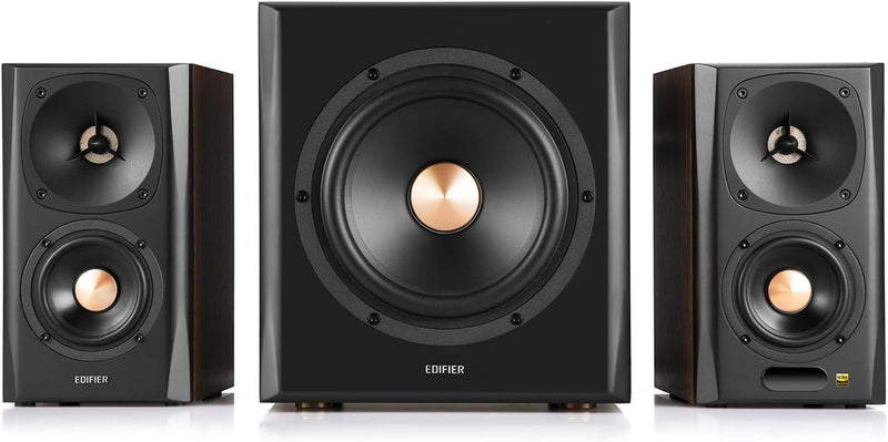 Edifier S360DB 2.1 Regellautsprecher und Subwoofer Lautsprechersystem Bluetooth V5.1 aptX kabelloser