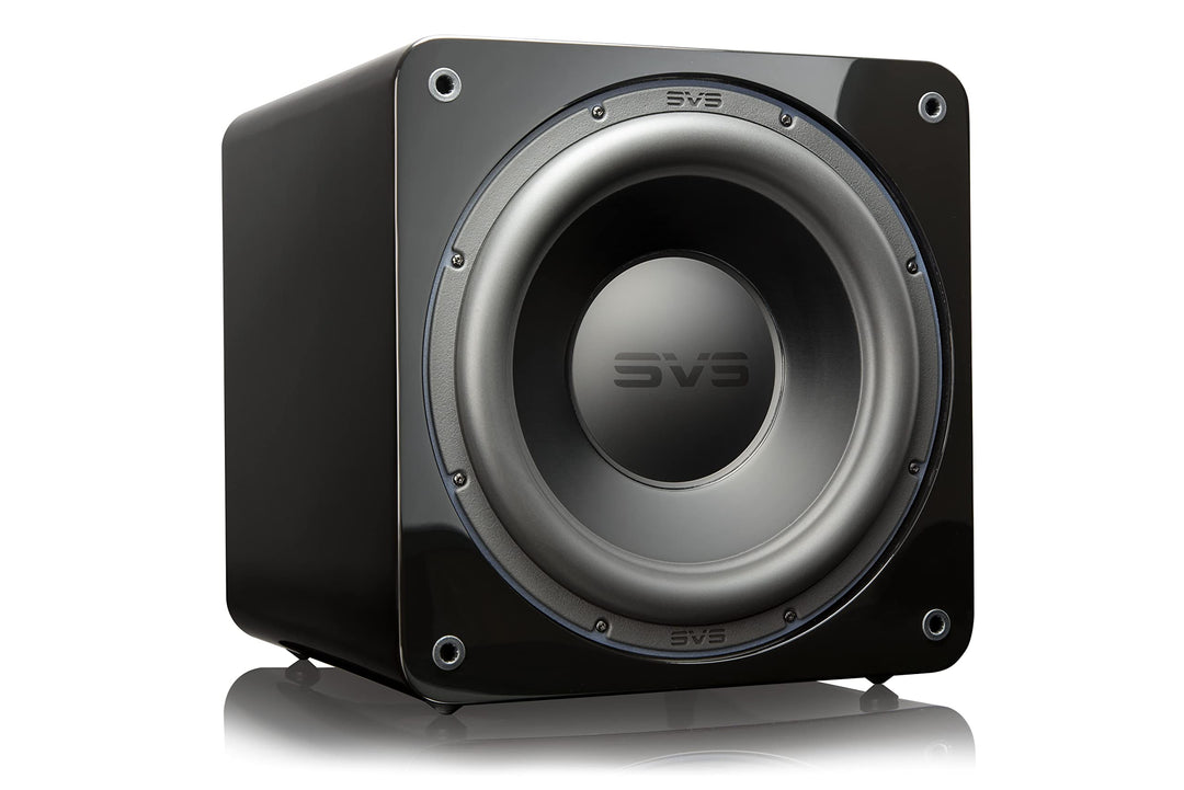 SVS SB-3000 versiegelter Subwoofer (Piano Gloss Black) Einzeln Schwarz, Einzeln Schwarz