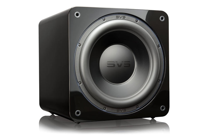 SVS SB-3000 versiegelter Subwoofer (Piano Gloss Black) Einzeln Schwarz, Einzeln Schwarz