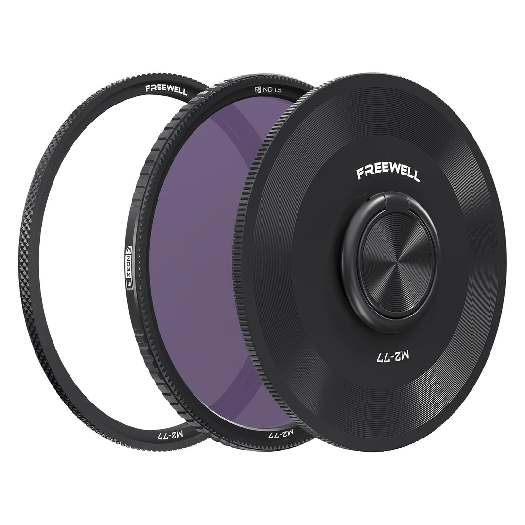 Freewell 77 mm natürliche Dichte ND32 (5 Blendenstufen) ND1.5 Kamerafilter, kompatibel mit der M2-Se