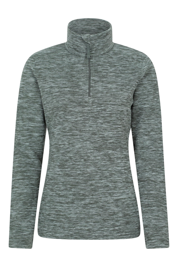 Mountain Warehouse Snowdon Melange Fleece-Pullover Damen - dünner Warmer Winter-Pullover aus Fleece