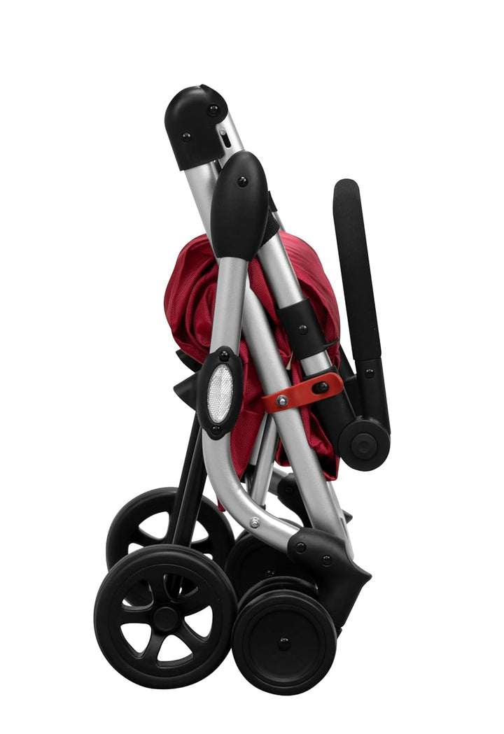 Playmarket Unisex-Adult Go Up Basic Einkaufswagen, Rot (Charme), 110 Centimeters 110 centimeters Rot