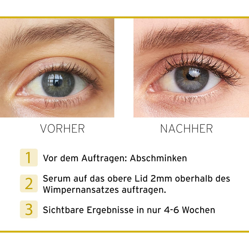 Nuvega Lash – Veganes Wimpernserum & Augenbrauenserum für lange Wimpern in nur 4-6 Wochen I Lash Ser