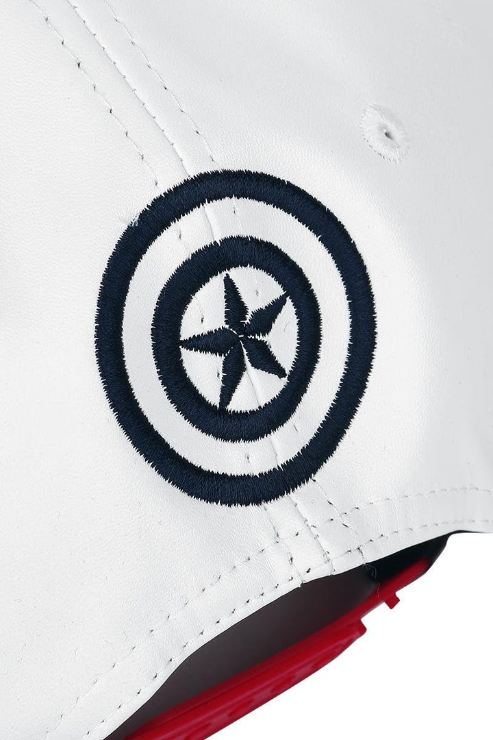 Captain America Team Cap Snapback-Cap weiss