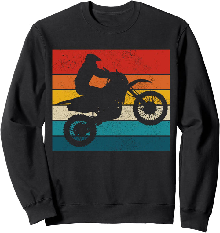 Vintage Motocross Enduro MX Motorrad Retro Biker Geschenk Sweatshirt