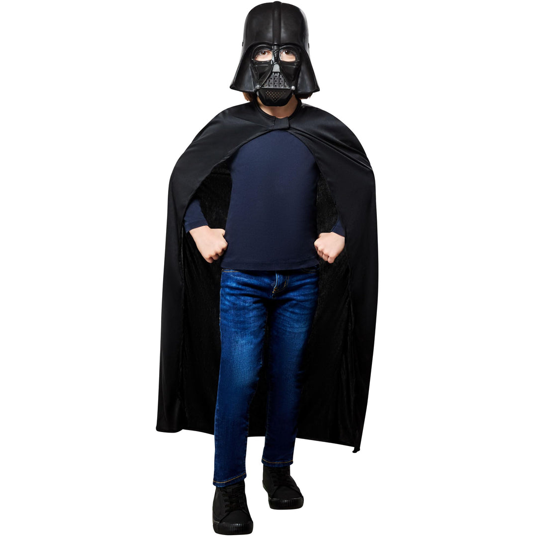 DARTH VADER CHILD MASK AND CAP STD Schwarz, STD Schwarz