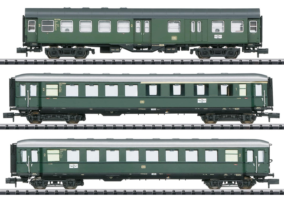 MiniTrix T18209 Personenwagen 3er-Set Eilzug im Donautal der DB