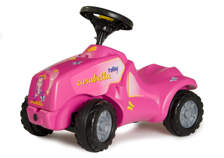 Rolly Toys 132423 - rollyMinitrac Carabella (Rutschfahrzeug, Flüsterlaufreifen, mit Hupe, ergonomisc