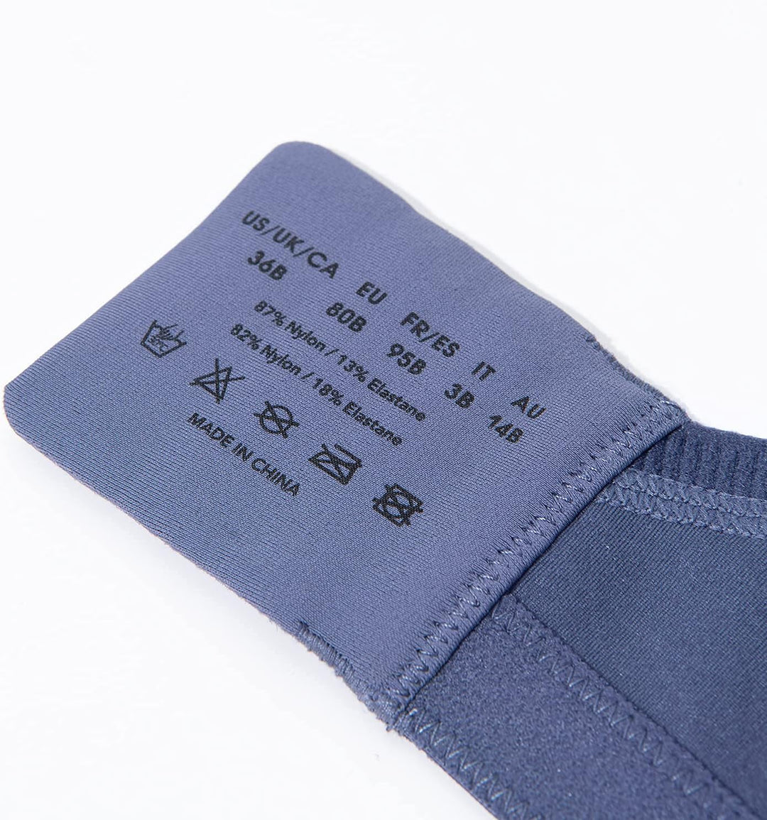 Deyllo Damen Vollschalen Minimizer BH Nicht Bügel Grosse Grössen BH Klassischer Klassisches Blau 80C