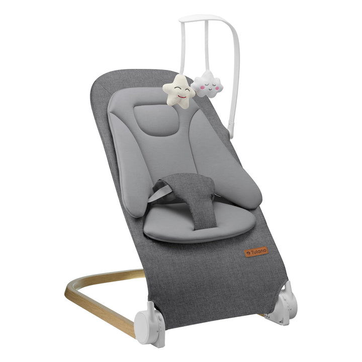 Tulano Moon 50 | Babywippe für Neugeborene, Babyschaukel ergonomisch mit verstellbarer Rückenlehne,