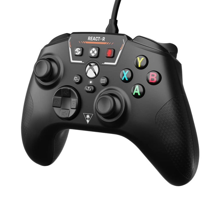 Turtle Beach REACT-R Controller Schwarz – Xbox Series X|S, Xbox One und PC React-R Schwarz REACT, Re